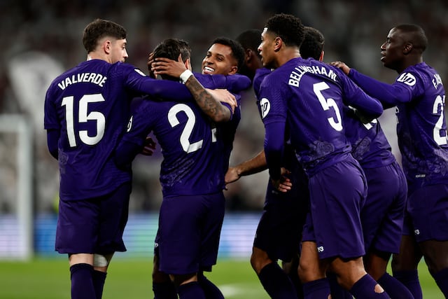 Real Madrid despacha 2-0 al Athletic Bilbao con doblete de Rodrygo